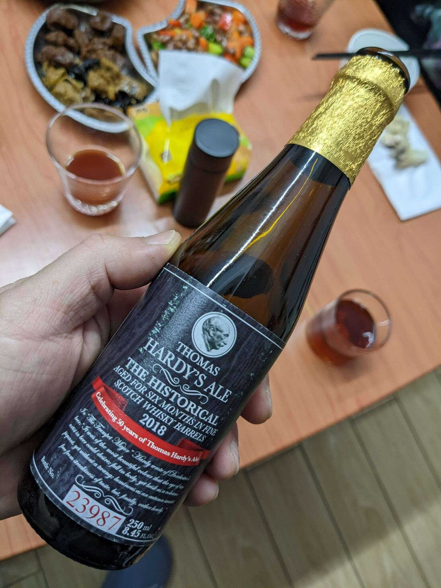 Thomas Hardy The Historical Ale 2018 (Scotch Whisky) 20220102 070027539